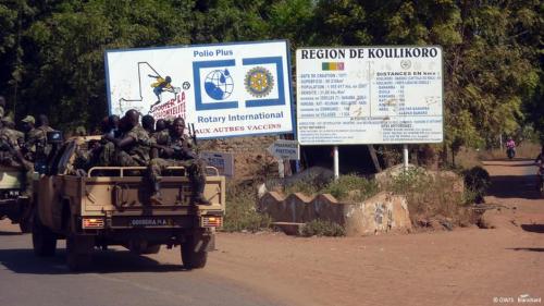 Malische Soldaten der EU-Trainingsmission in Koulikoro